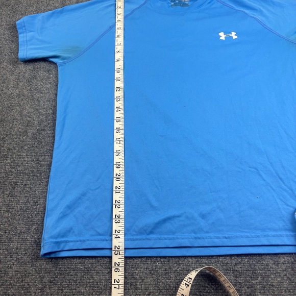 UNDER ARMOUR Men’s Light Blue Athletic T-Shirt size: Medium - Picture 5 of 6